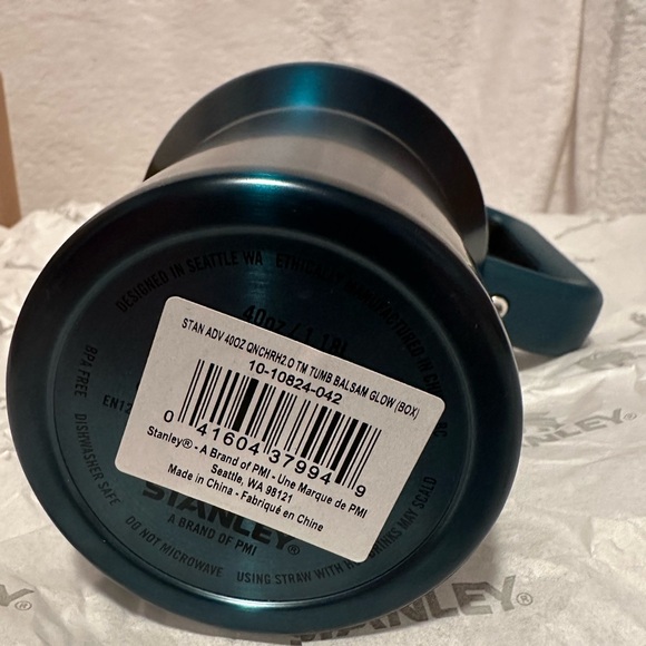 NIB-Stanley -Quencher H2.0 FlowState Tumbler 40 oz Balsam Glow- Limited Edition - Picture 7 of 13